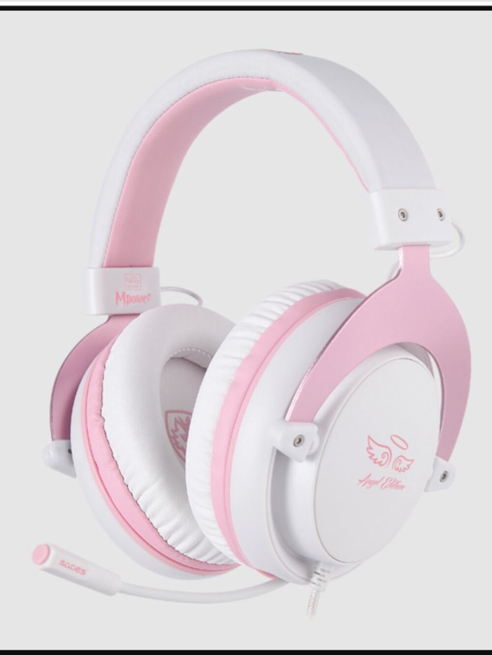 Sades Mpower SA-723 Angel Edition Multi-Platform Gaming Headset